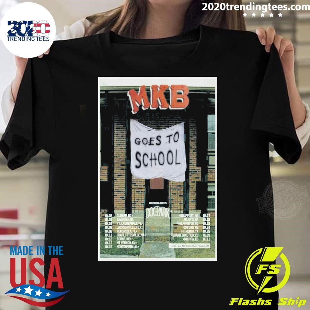 Best MKB Goes To School With Special Guests Dogpark Tour 2025 T-shirt