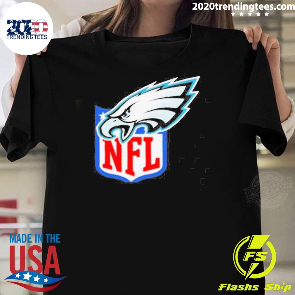 Best Philadelphia Eagles X Nfl Logo T-shirt