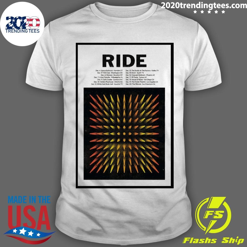 Best RIDE Winter Tour December 2024 T-shirt