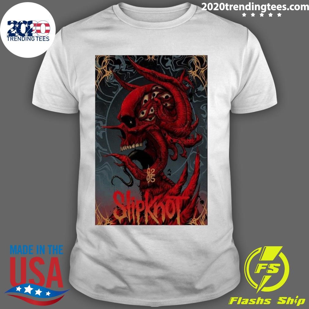 Best Slipknot At Ziggo Dome In Amsterdam, Netherlands On Dec 5 2024 Tour Poster T-shirt