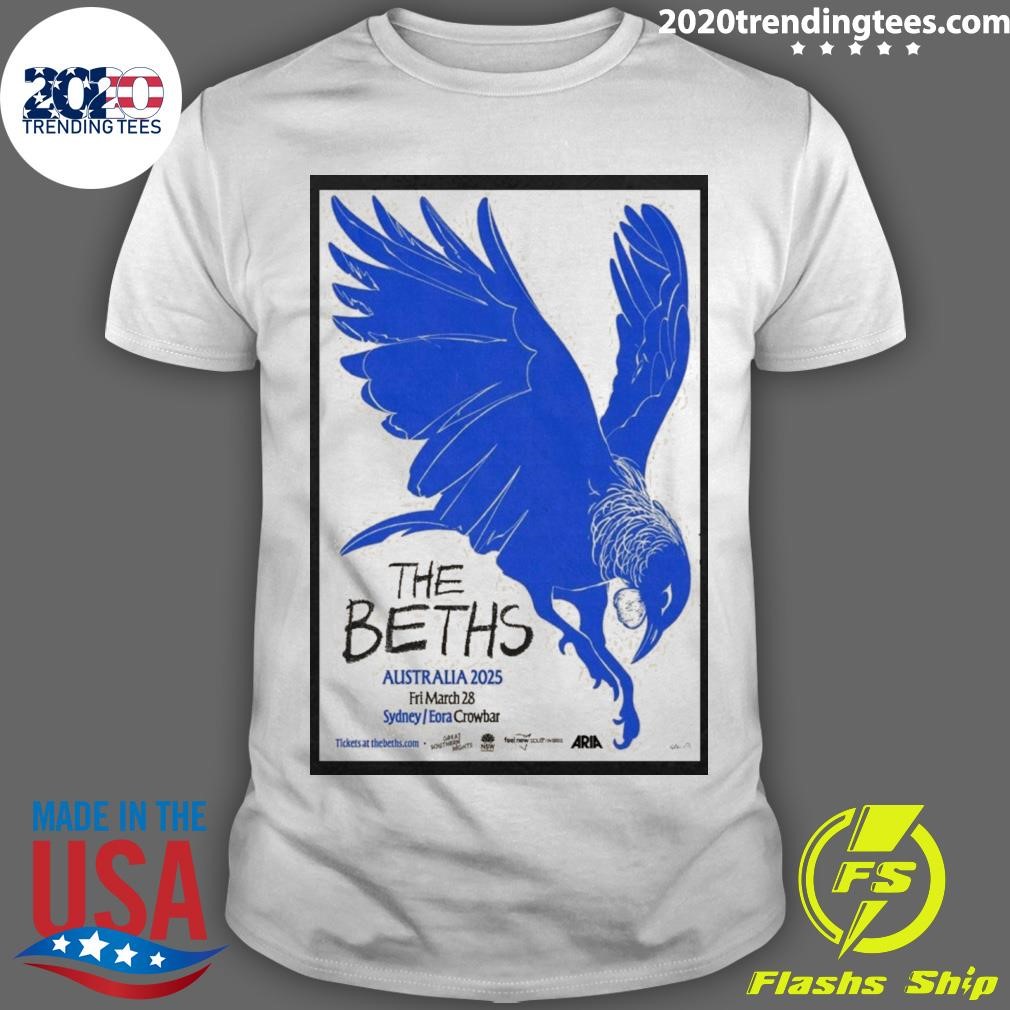 Best The Beths March 28 2025 Sydney Aus Poster T-shirt