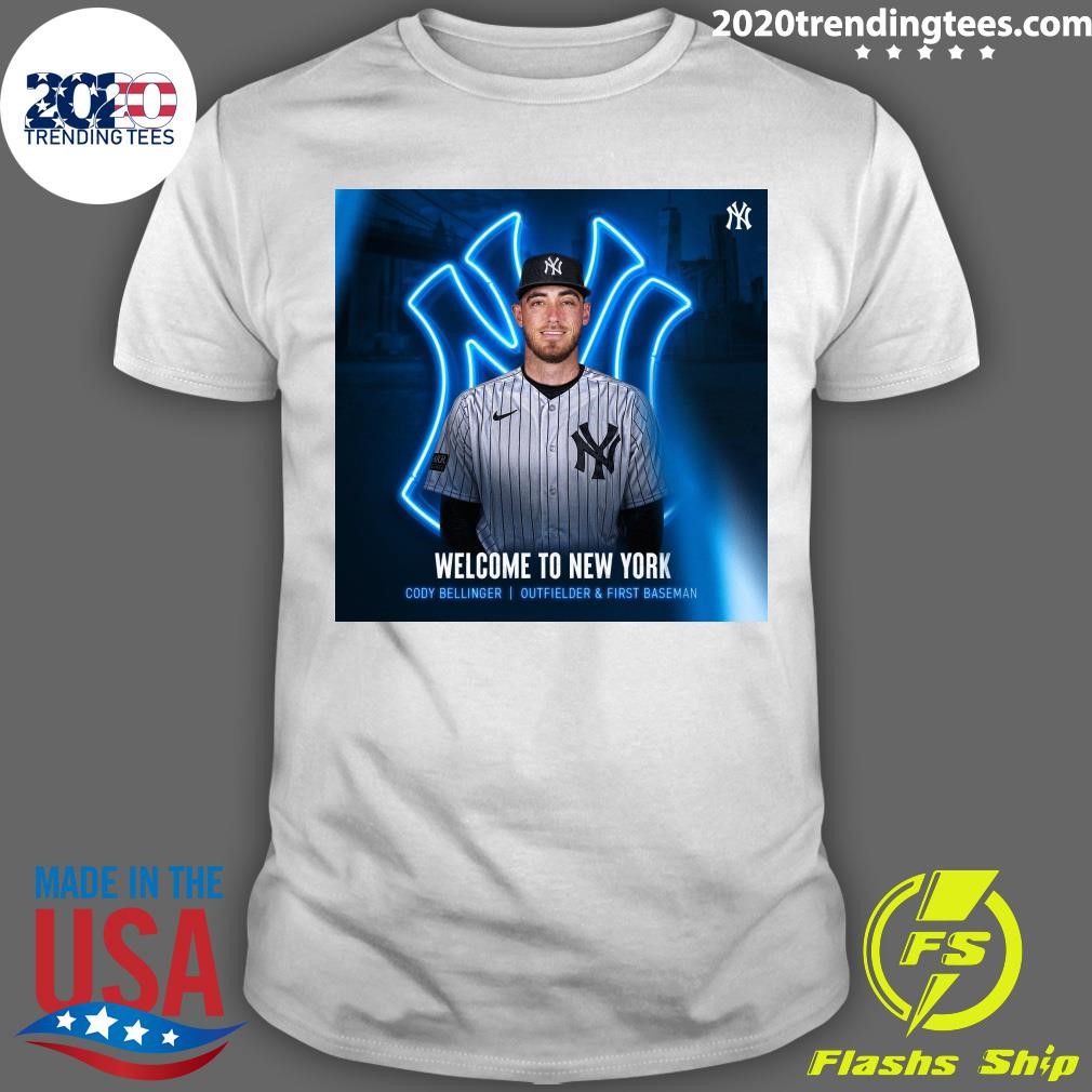 Best Welcome To New York Cody Bellinger Outfielder and First Baseman T-shirt