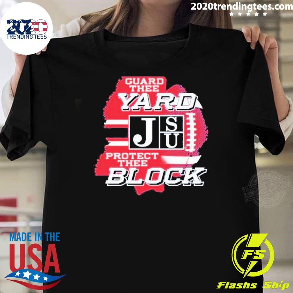 Funny Jackson State University Guard the Yard T-Shirt