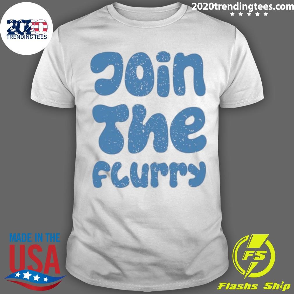 Funny Lofi The Yeti Lofi Join The Flurry T-shirt