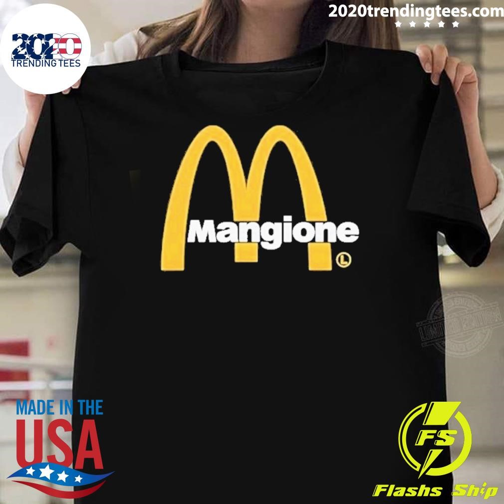 Funny McMangione Luigi Mangione T-shirt