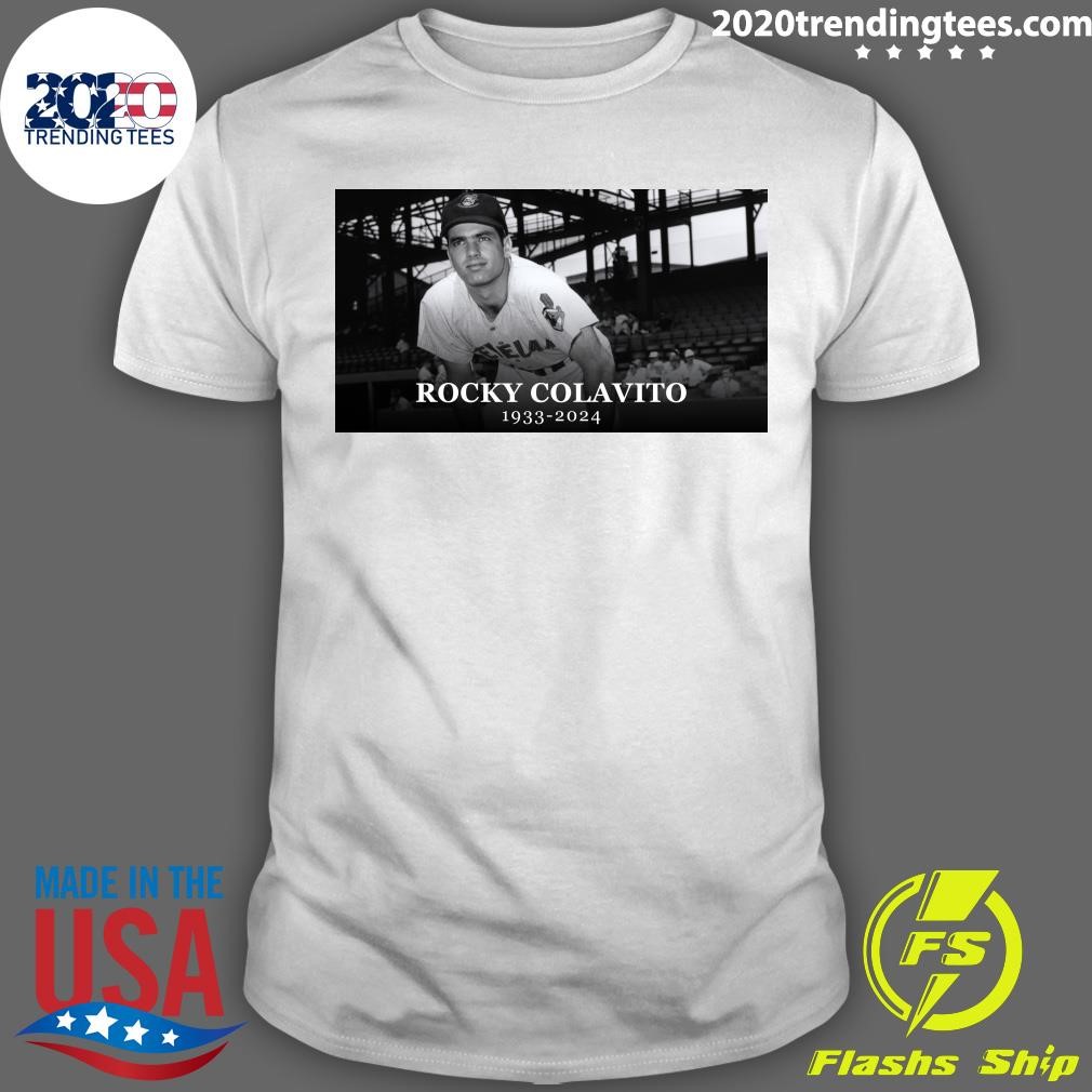 Funny Rip Rocky Colavito 1933-2024 T-shirt