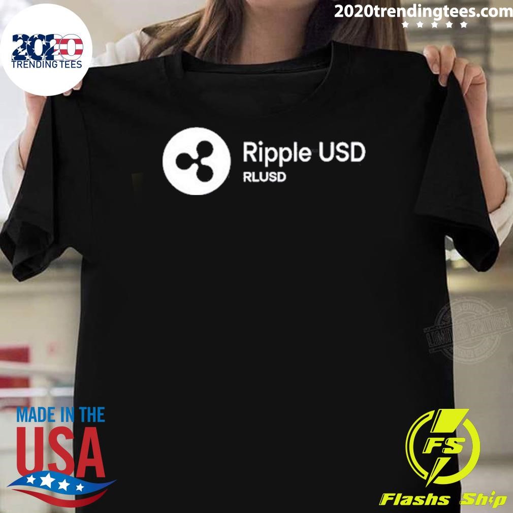 Funny Ripple Usd Rlusd Tee T-shirt