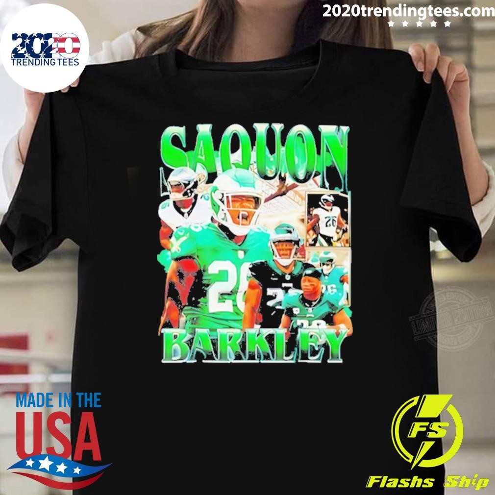 Funny Saquon Barkley Philadelphia Eagles Nfl Bootleg T-shirt