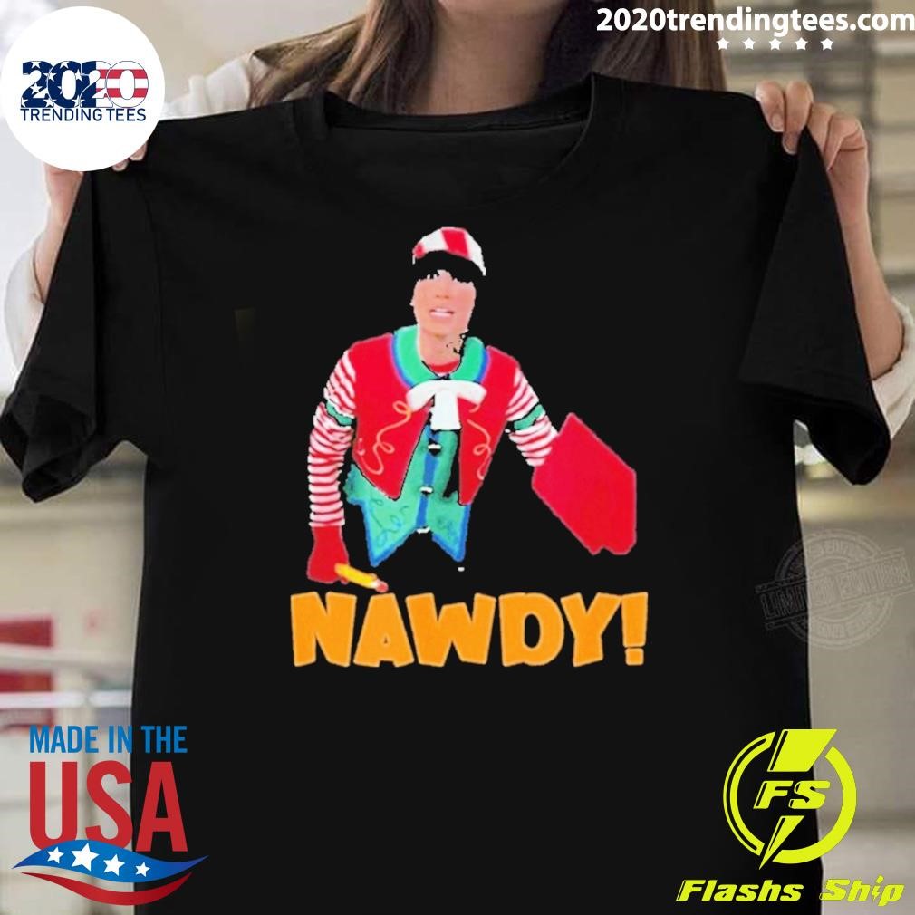 Funny Tally The Elf Nawdy Innocent Christmas Holiday T-shirt