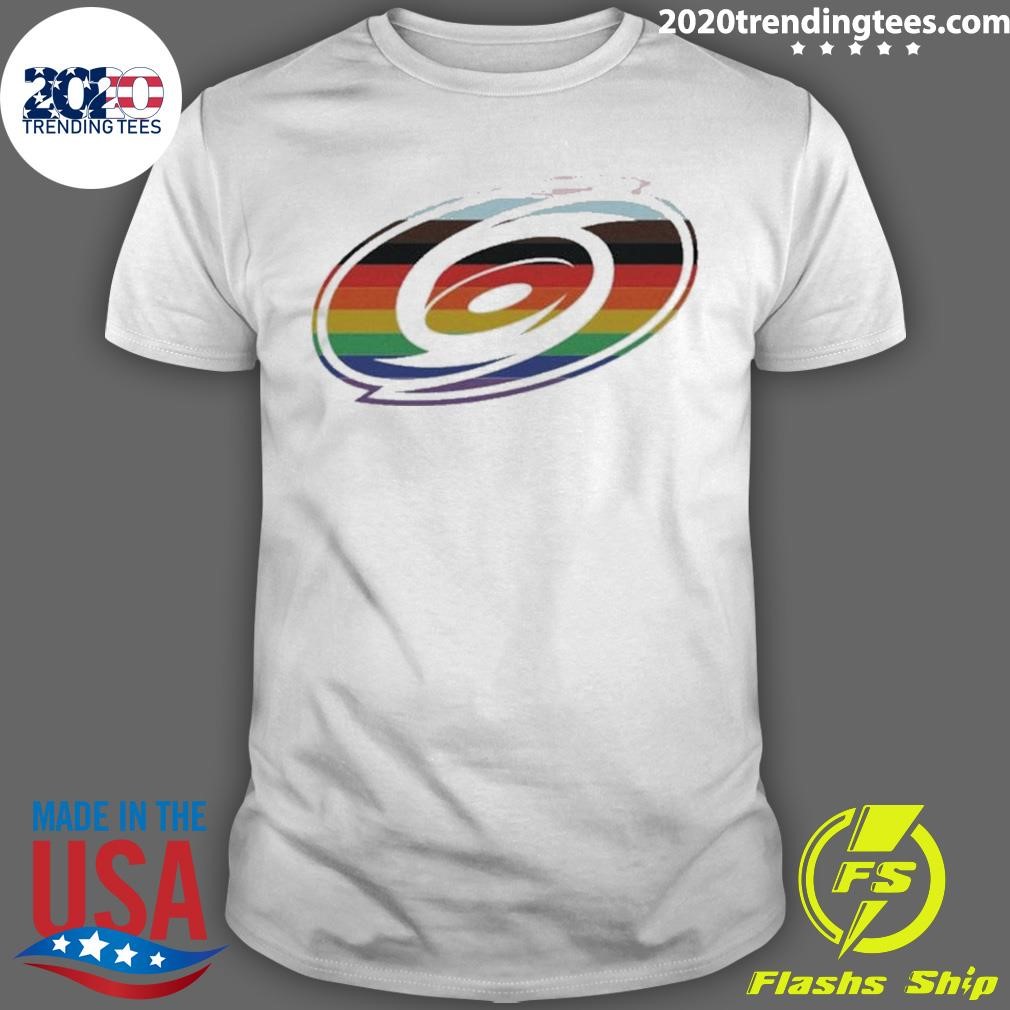 Nice Carolina Hurricanes Happy Pride Night Logo T-Shirt