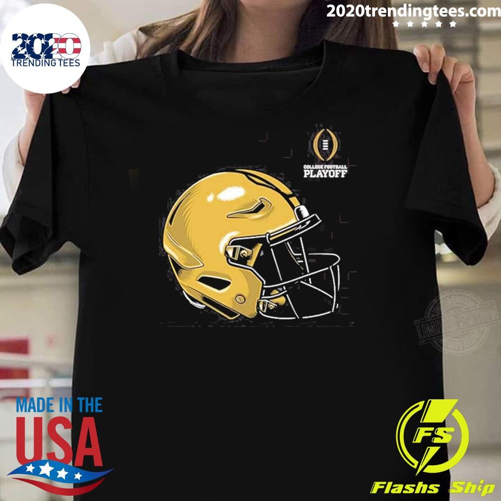 Nice College Football Playoff 2025 Notre Dame Helmet T-shirt