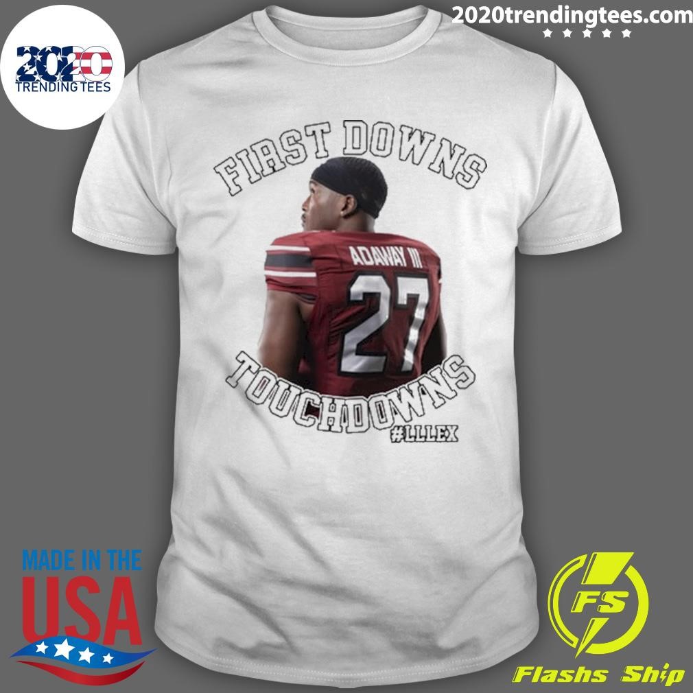 Nice First Downs Touchdowns #Lllex T-shirt