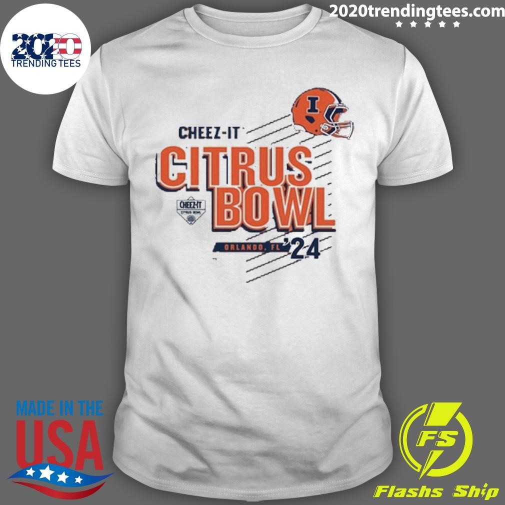 Nice Illinois Fighting Illini 2024 Cheez-it Citrus Bowl Orland, Fl T-shirt