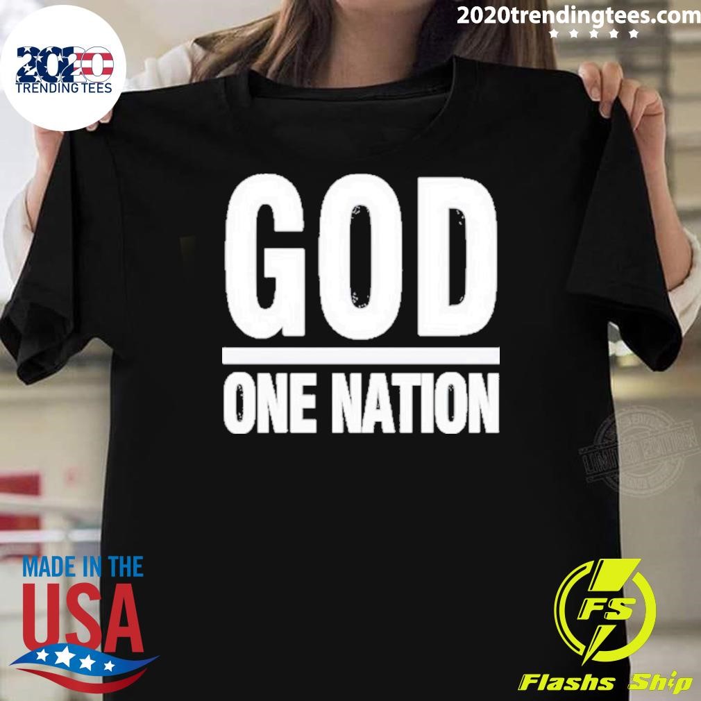 Nice Lions Not Sheep God One Nation T-shirt