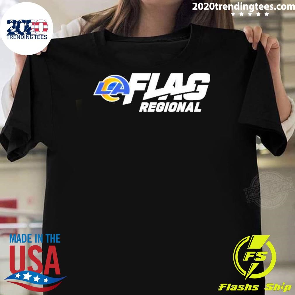 Nice Los Angeles Rams 2025 Nfl Flag Regional Tournaments T-shirt