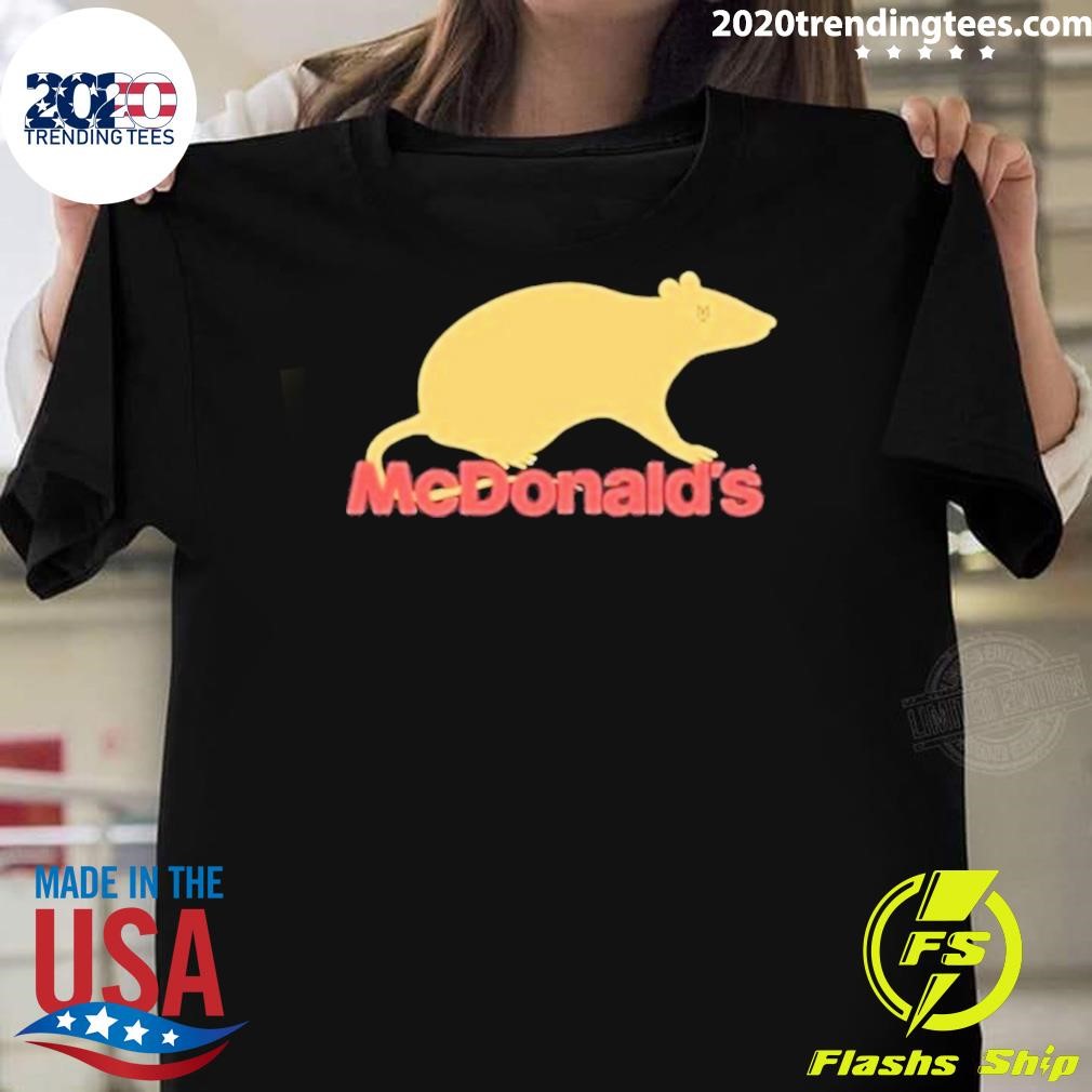 Nice Mcdonald’s Rat T-shirt