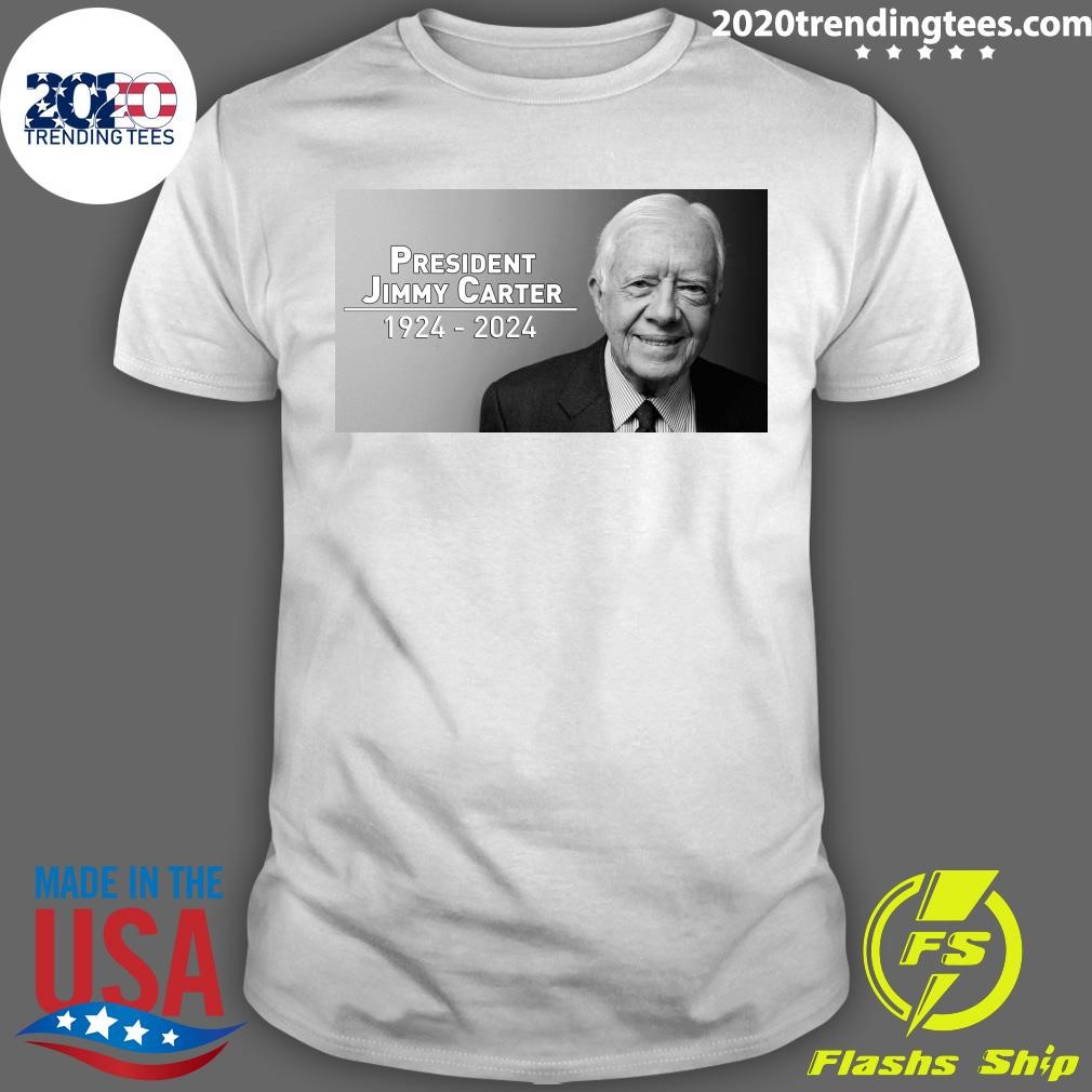 Nice Rip President Jimmy Carter 1924-2024 T-shirt