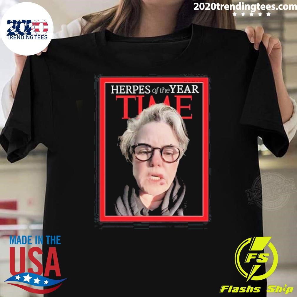 Nice Rosie O'donnell Herpes Of The Year Time T-shirt