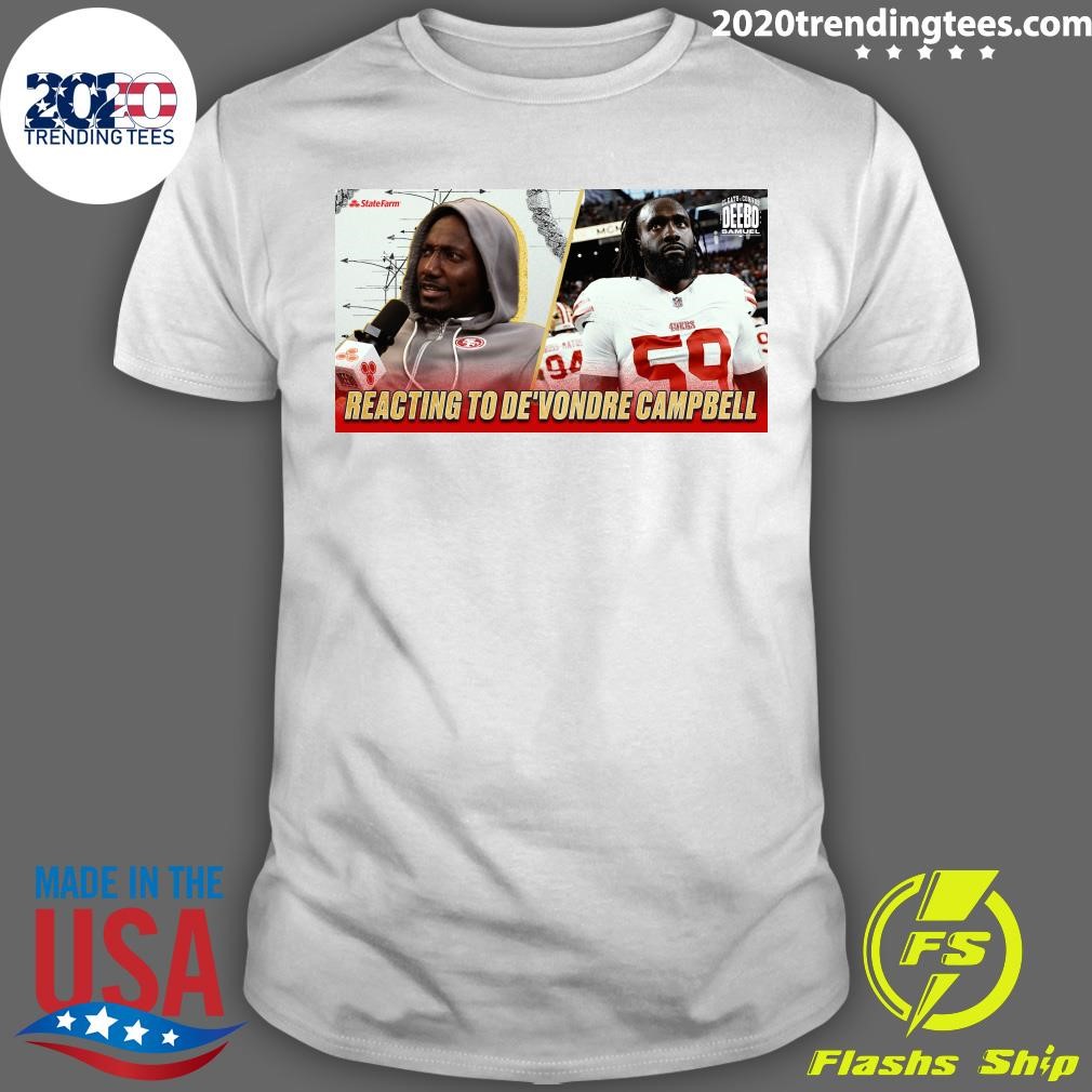 Nice String To De'vondre Campbell Cleats And Convos With Deebo Samuel Episode 10 T-shirt