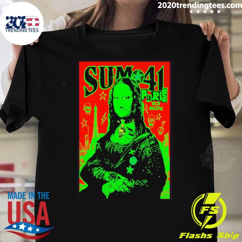 Nice Sum 41 Nov 23 2024 Paris France T-shirt