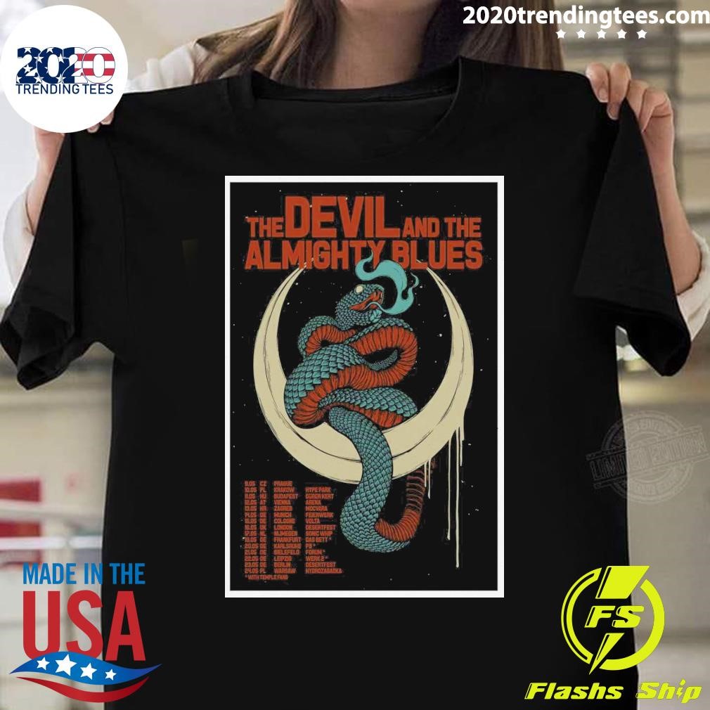 Nice The Devil And The Almighty BLues Tour 2025 T-shirt