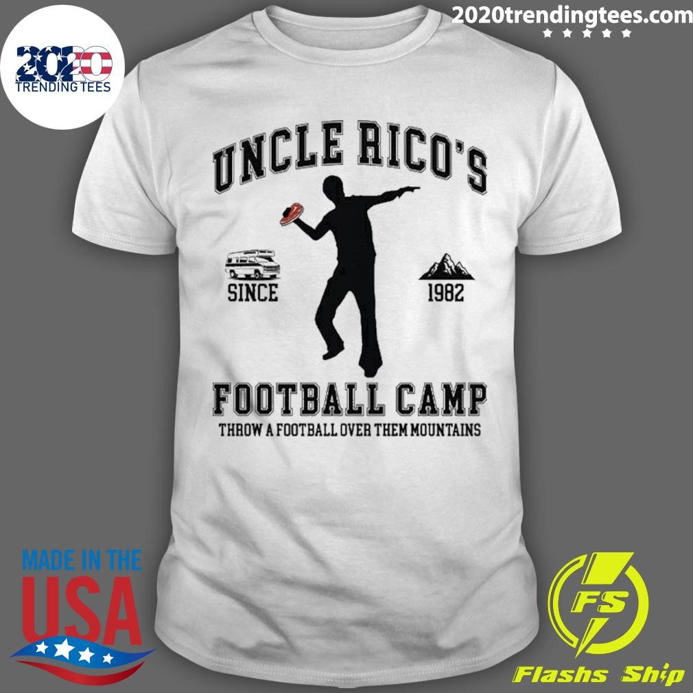 Nice Uncle Rico's Football Camp Blackout T-shirt