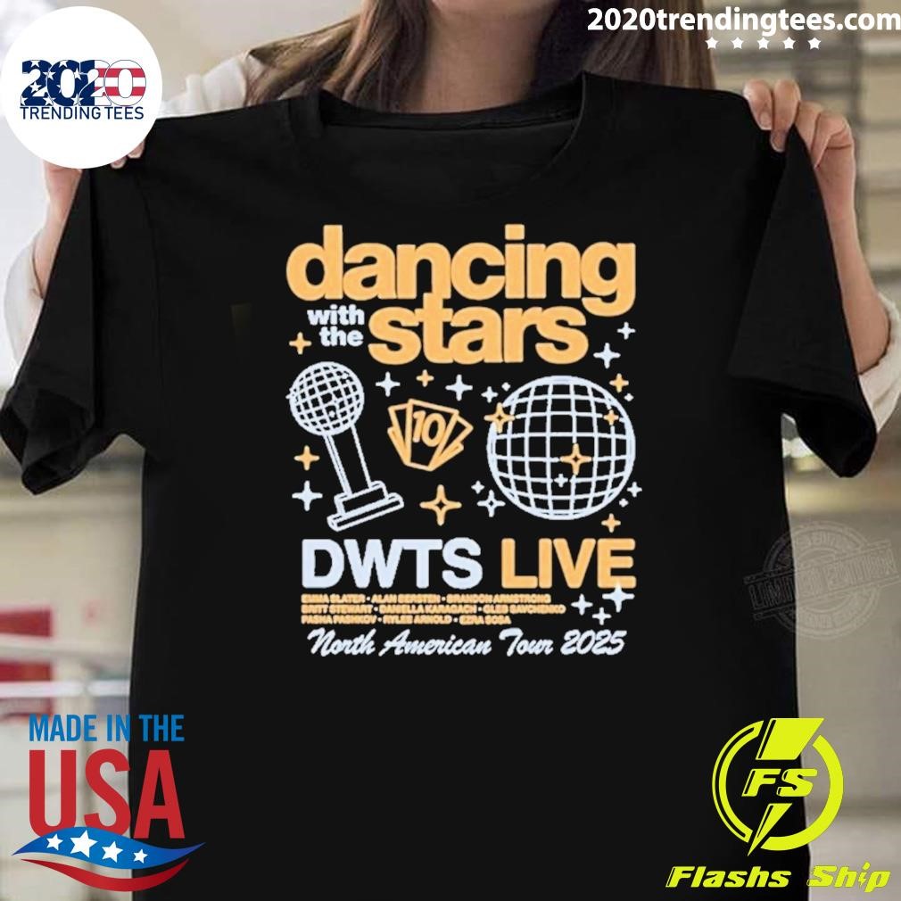 Official Dancing With The Stars Live 2025 Event T-shirt