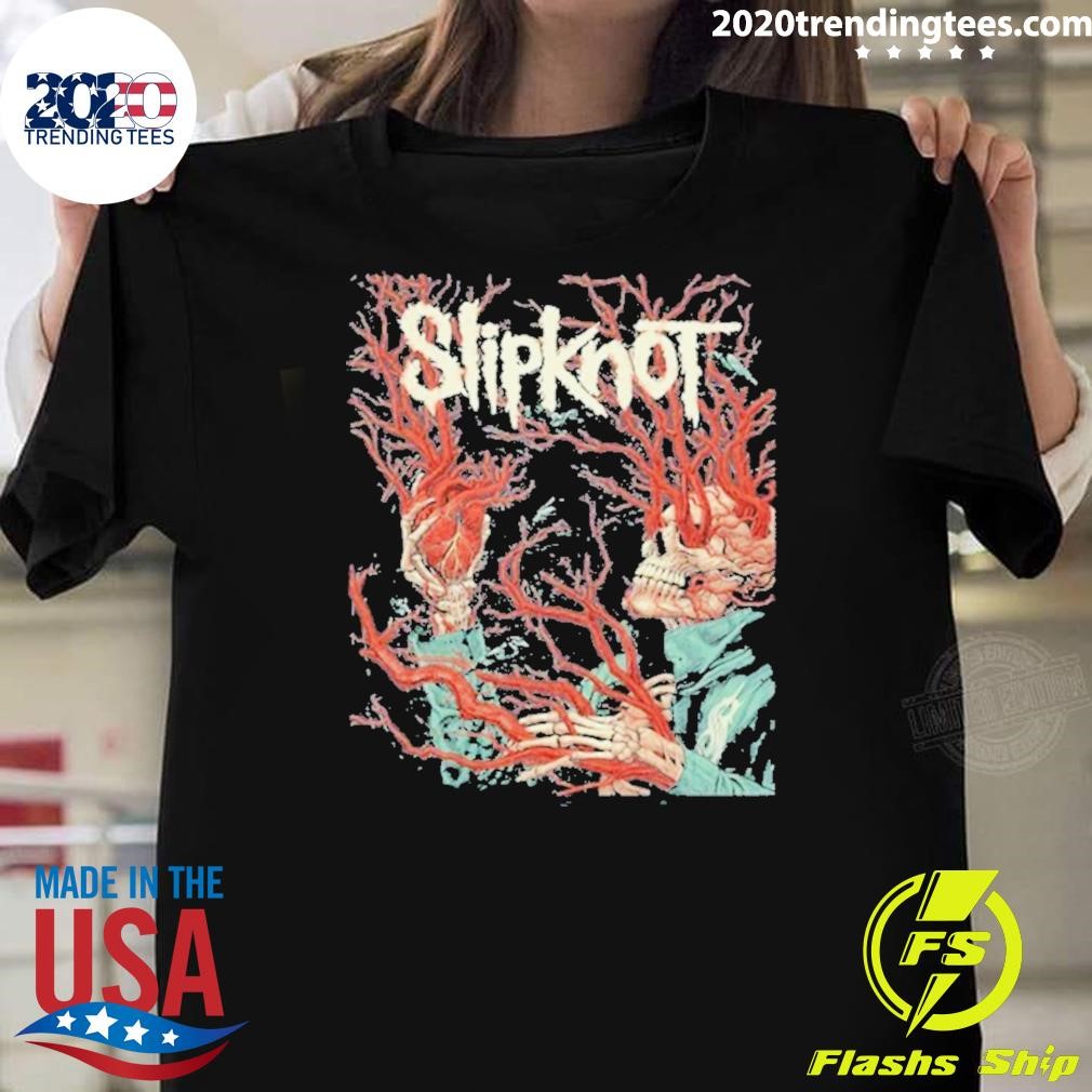 Official December 14 2024 First Direct Arena Leeds UK Slipknot T-shirt