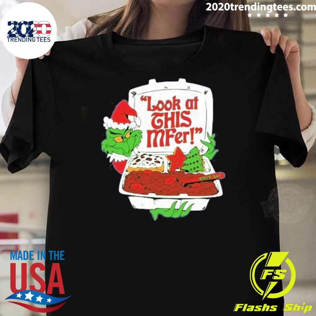 Official Hold The Mayo Htm Sports Merch Red Bean Grinch T-shirt