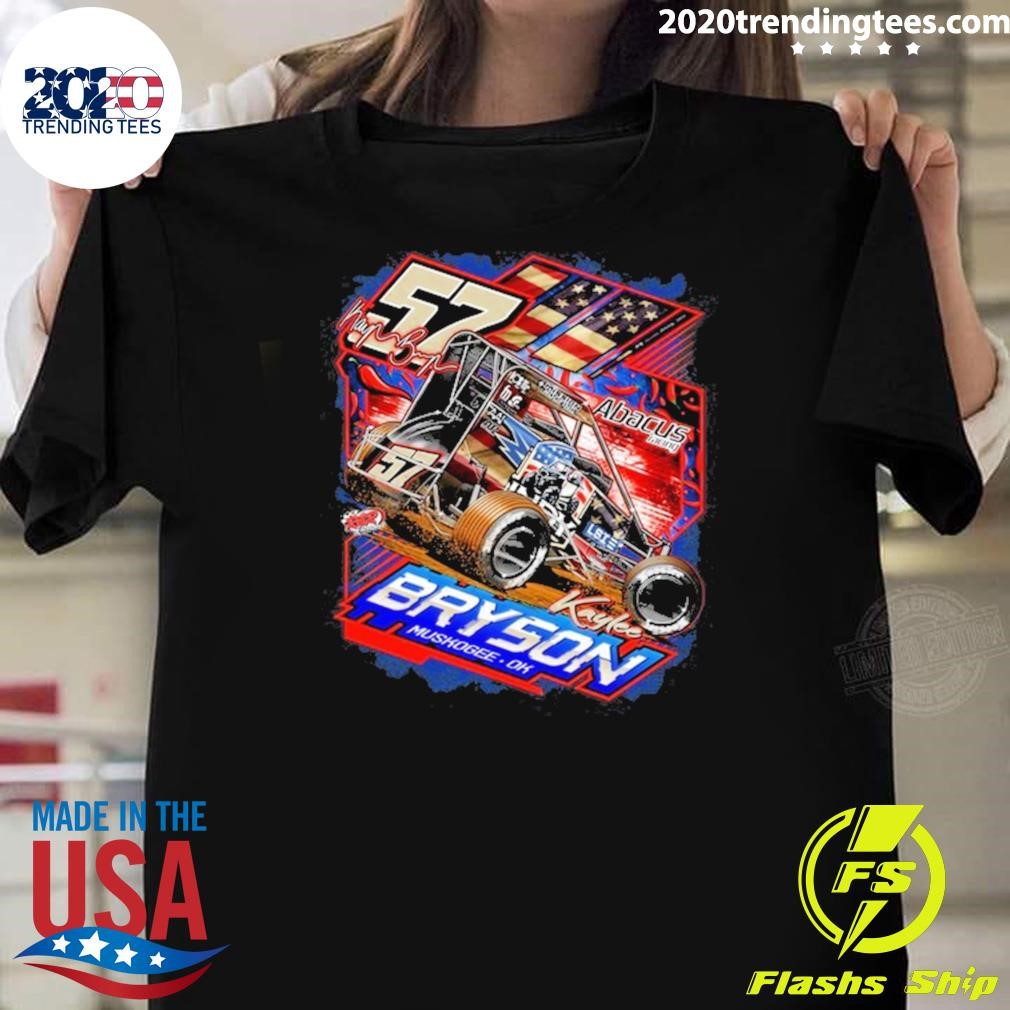 Official Kaylee Bryson Abacus Racing 57 Muskogee, OK T-shirt