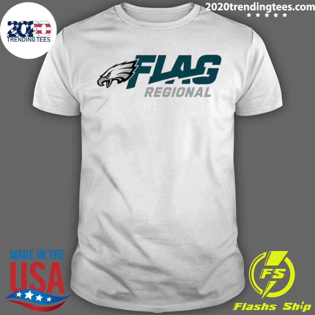 Official Philadelphia Eagles 2025 Nfl Flag Regional Tournaments T-shirt