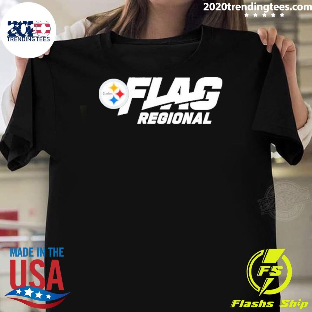 Official Pittsburgh Steelers 2025 Nfl Flag Regional Tournaments T-shirt