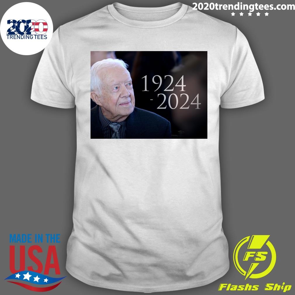 Official Rip Jimmy Carter 1924-2024 T-shirt