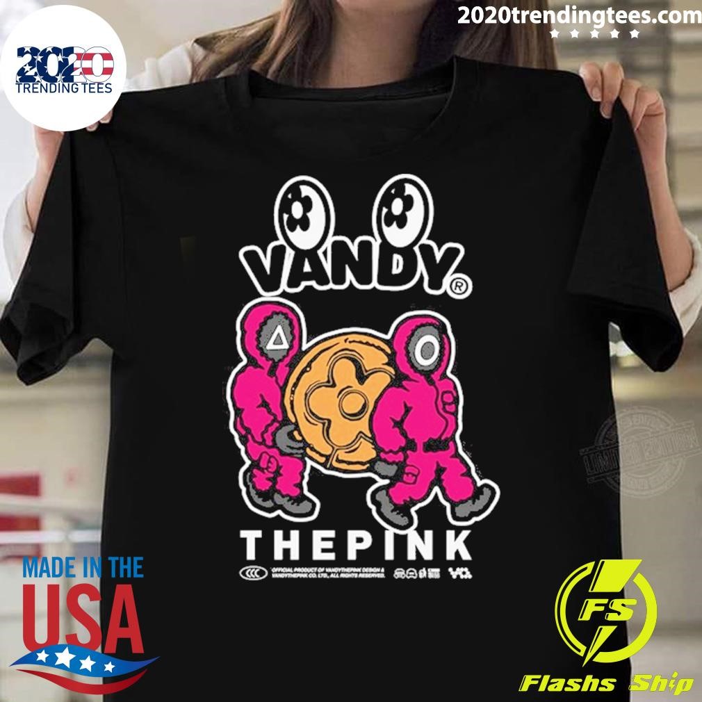 Official Squid Game Vandythepink Soldiers Oversized T-shirt