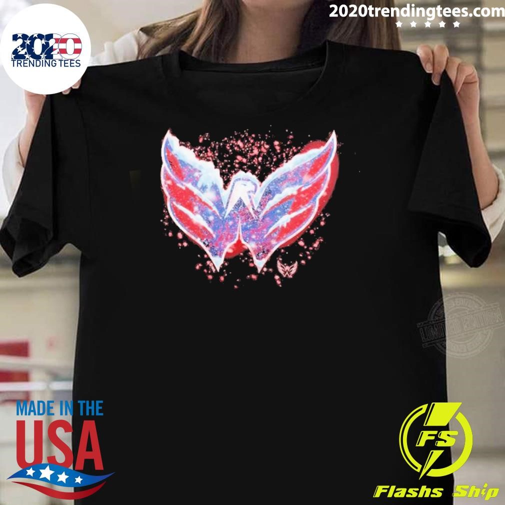 Official Washington Capitals Snow T-shirt