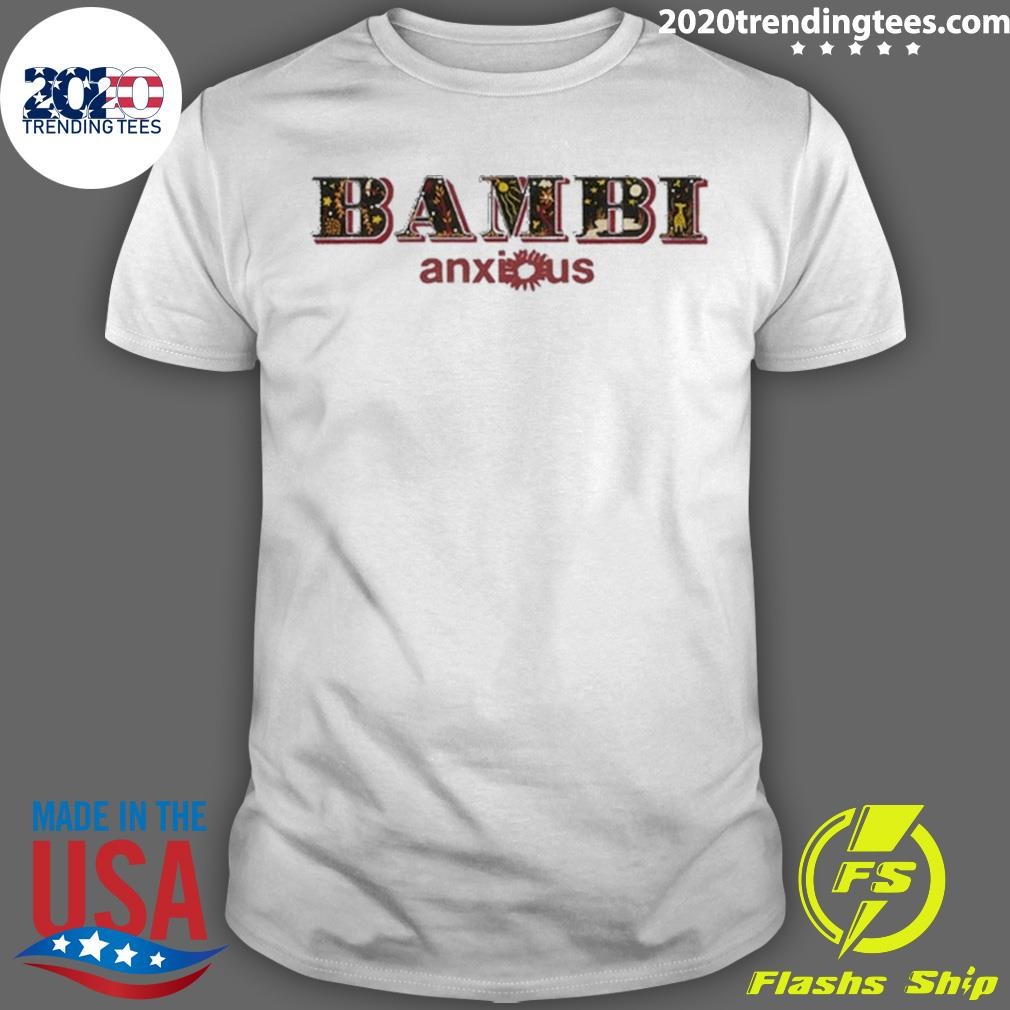 Original Anxious Bambi Ice Gills 2025 T-shirt