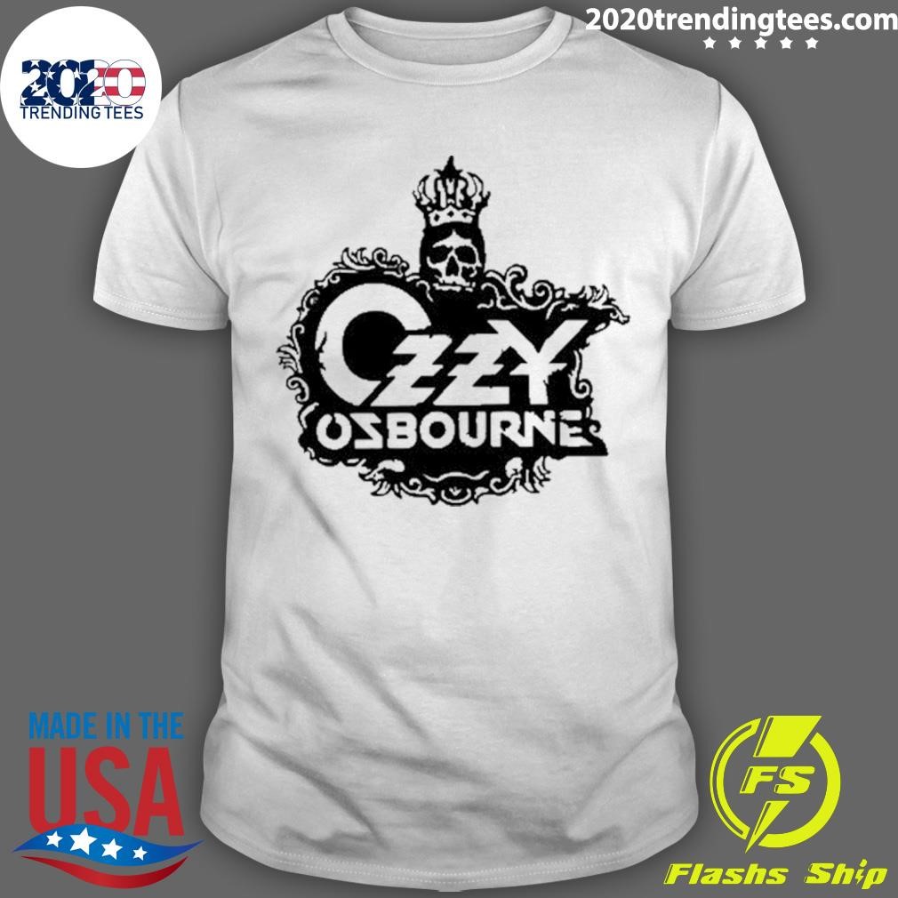 Original Apocalypse Vinyl Ozzy Osbourne Gilded Logo Tee T-shirt