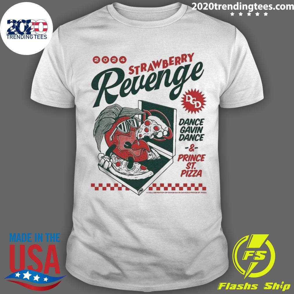 Original Dance Gavin Dance & Prince St. Pizza Strawberry Revenge T-shirt