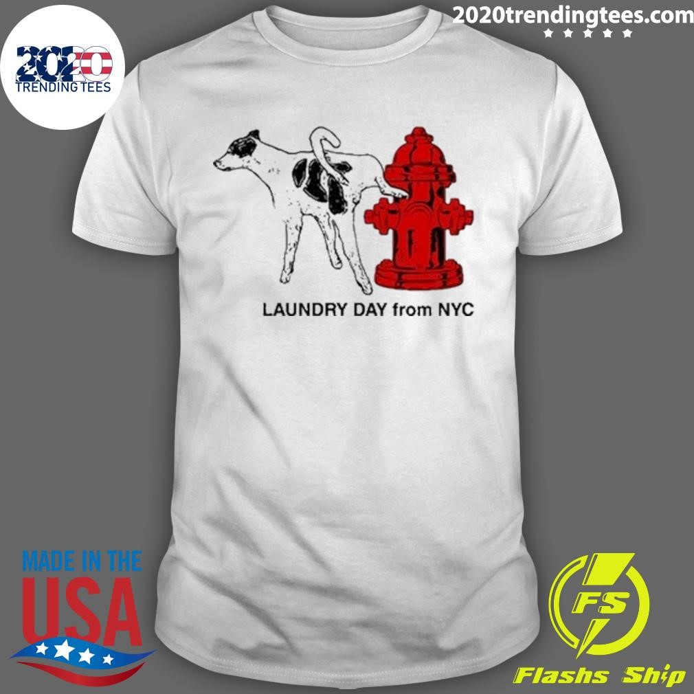 Original Hydrant Laundry Day From Nyc T-shirt