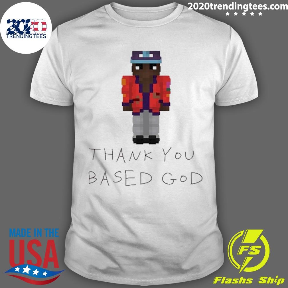 Original Lil B Minecraft Thank You Based God T-shirt