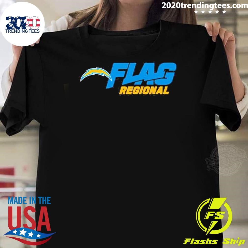 Original Los Angeles Chargers 2025 Nfl Flag Regional Tournaments T-shirt