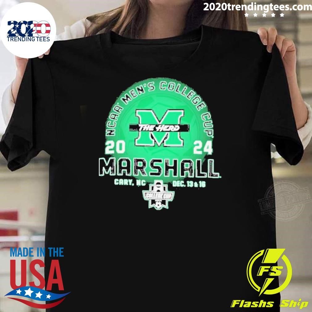 Original Marshall Thundering Herd 2024 Ncaa Men’s College Cup Cary, Nc T-Shirt