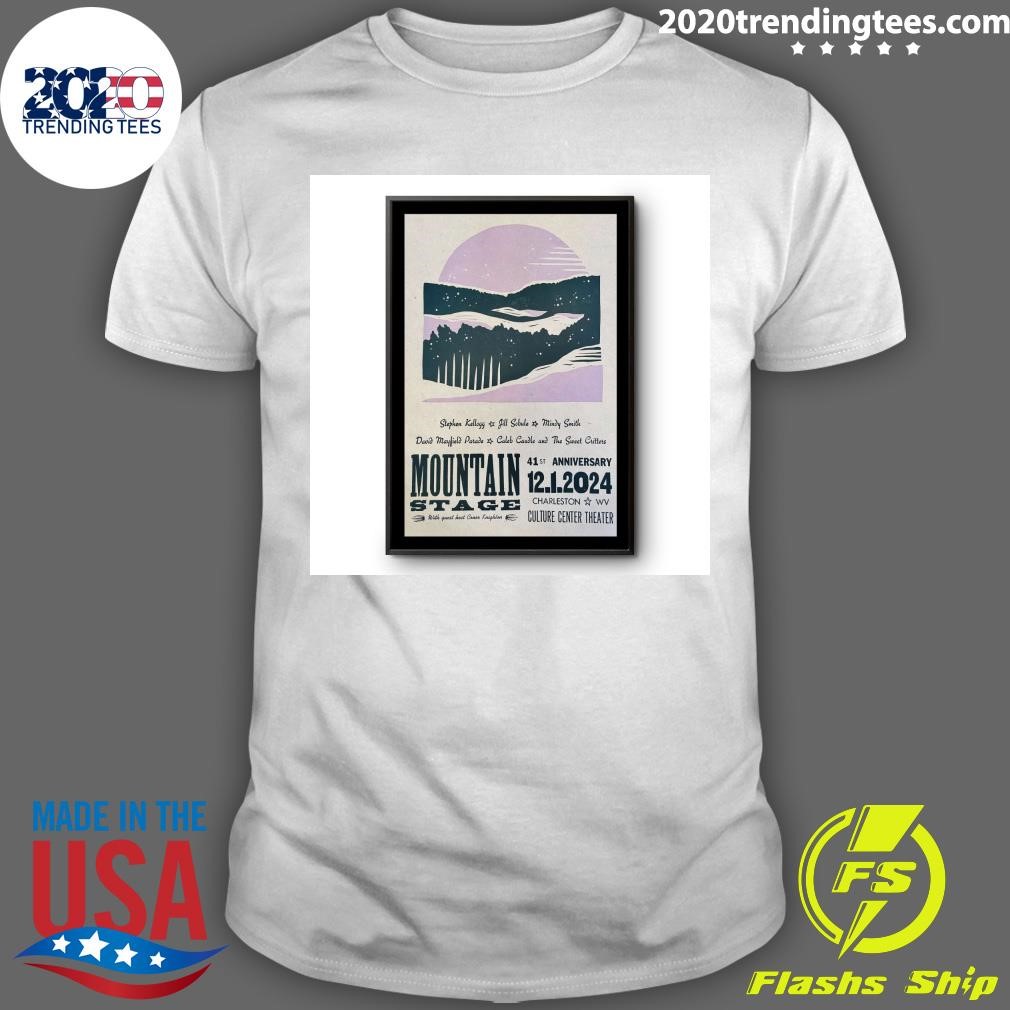 Original Mountain Stage 41st Anniversary On Dec 1 2024 In Charleston WV Shirt