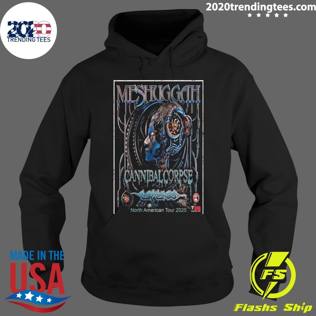 Original North American Tour 2025 Meshuggah & Cannibal Corpse T