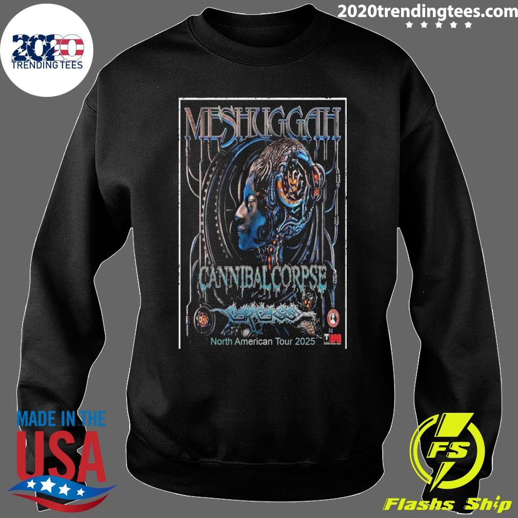 Original North American Tour 2025 Meshuggah & Cannibal Corpse T