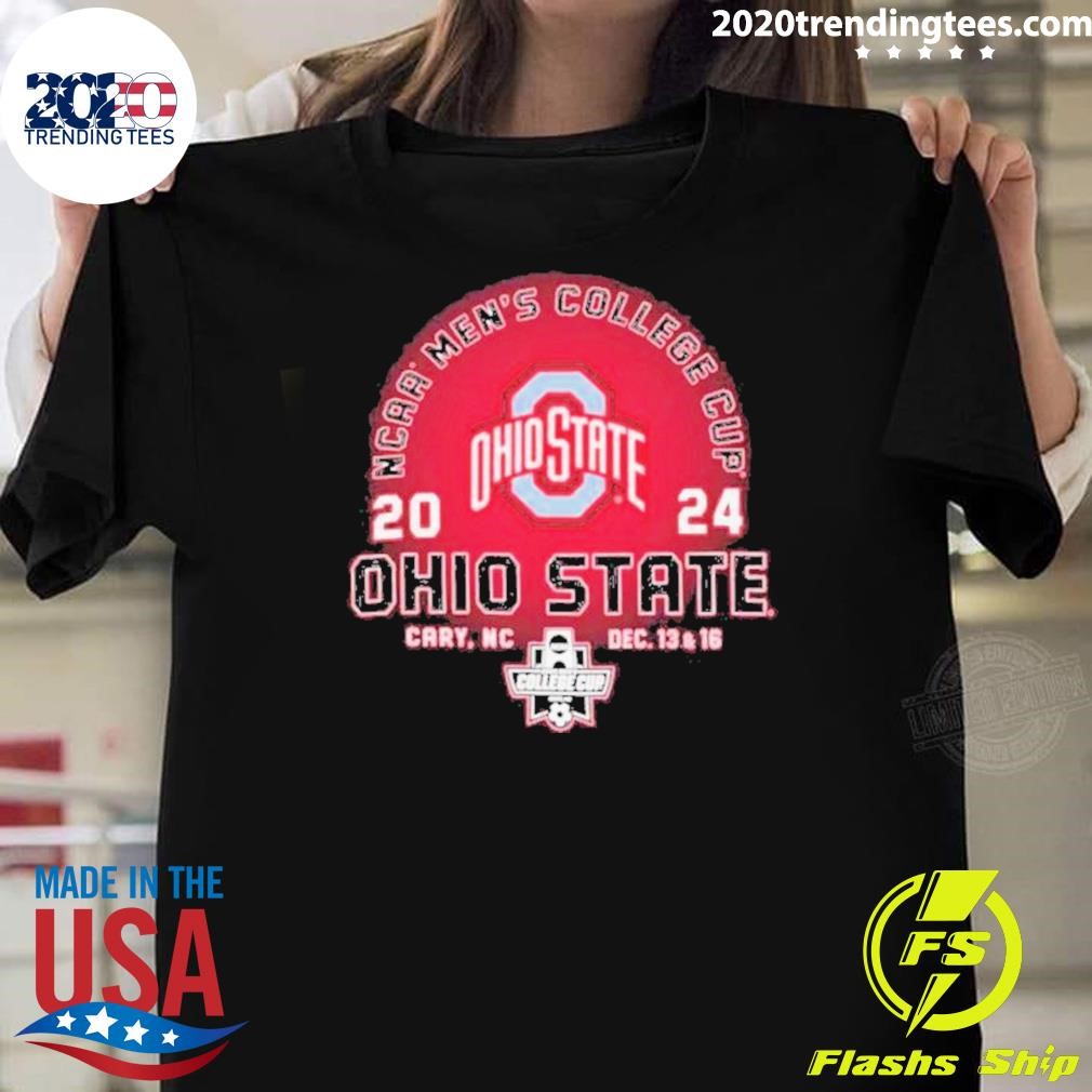 Original Ohio State Buckeyes 2024 Ncaa Men’s College Cup Cary, Nc T-Shirt