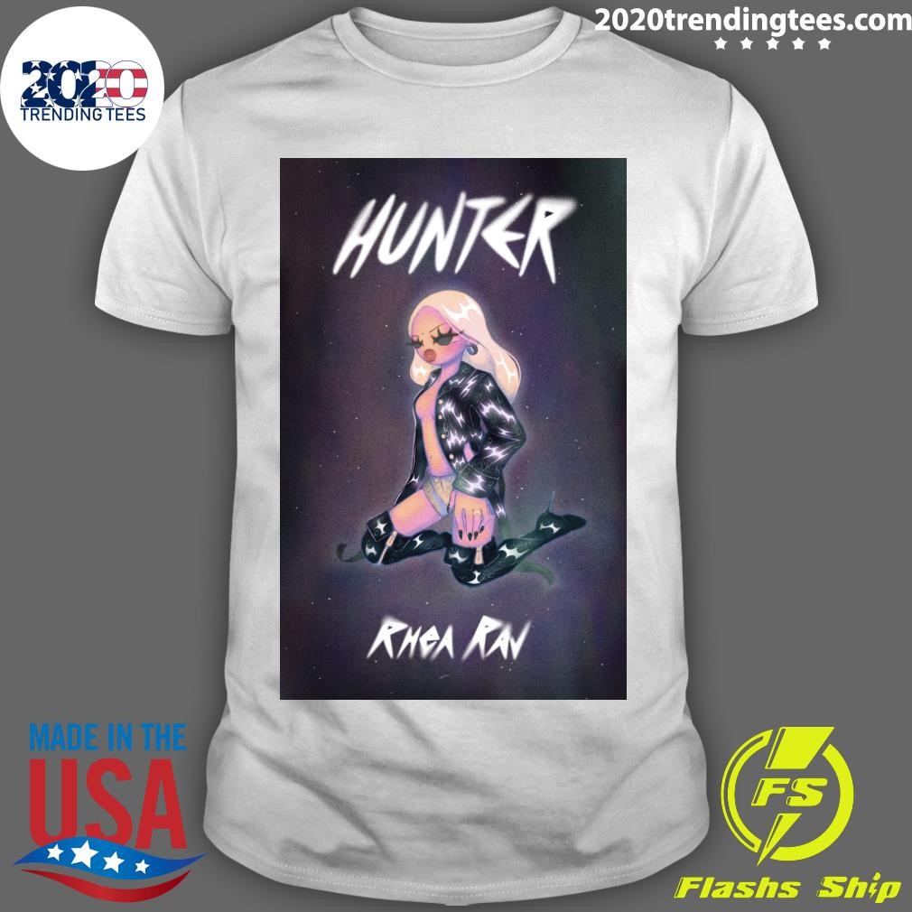 Original Rhea Raj Hunter Animated T-shirt