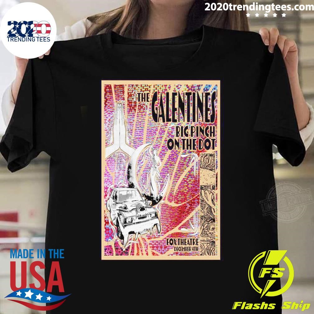 Original The Galentines Fox Theatre In Boulder CO Dec 4 2024 Tour T-shirt