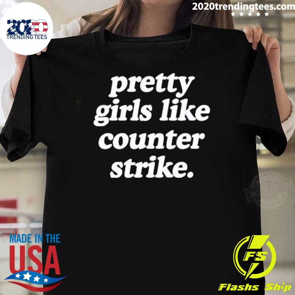 Original Tilde Byström Pretty Girls Like Counter Strike T-shirt