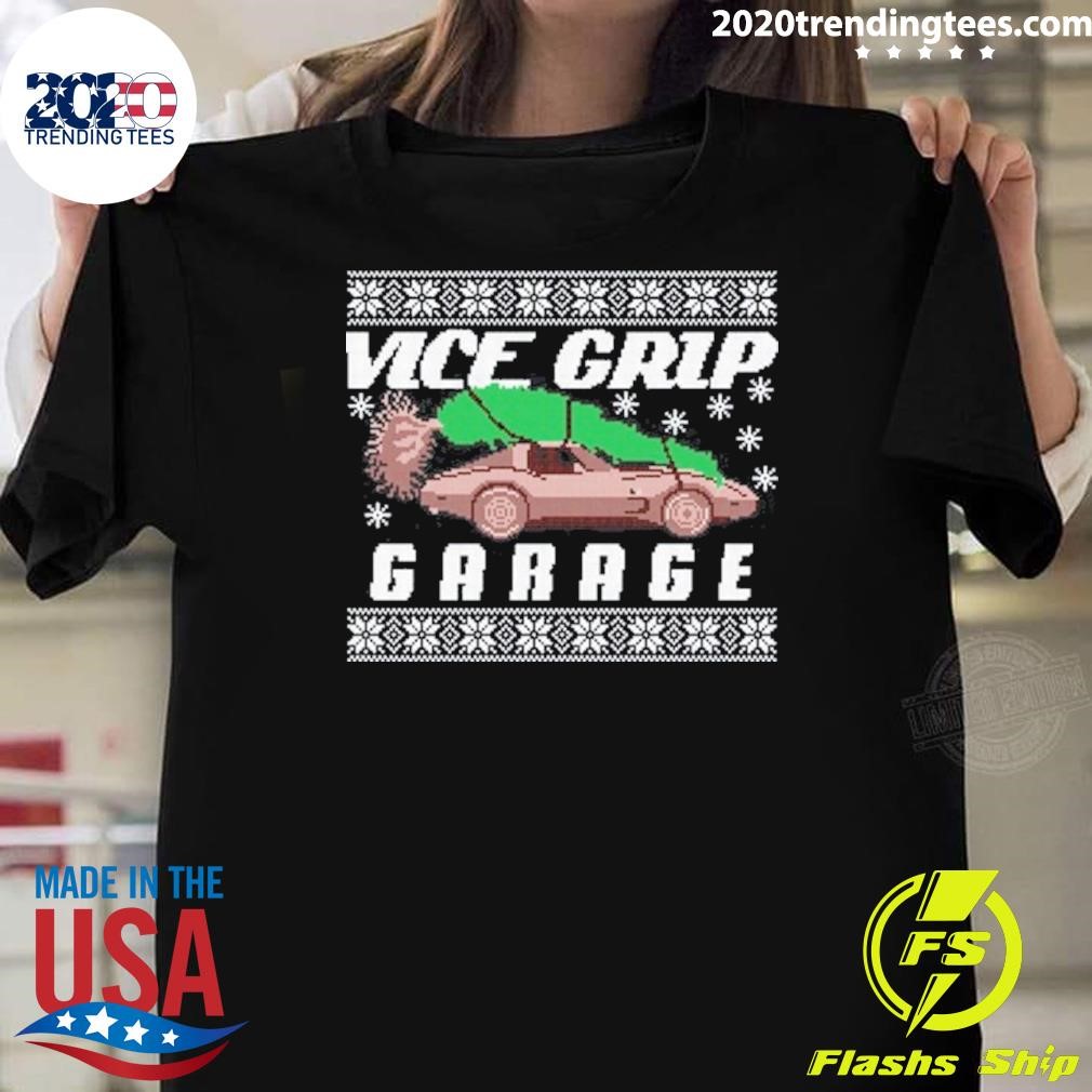 Original Vice Grip Garage Ugly Holiday Christmas T-shirt